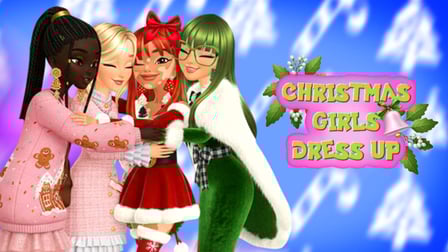 Christmas Girls Dress Up