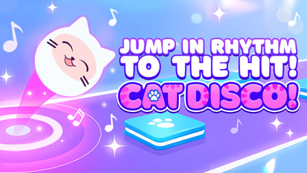Jump in Rhythm to the Hit! Cat Disco!