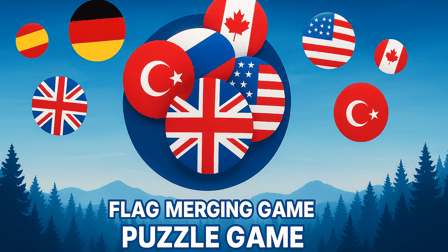 Flag Merging Game - Puzzle Game